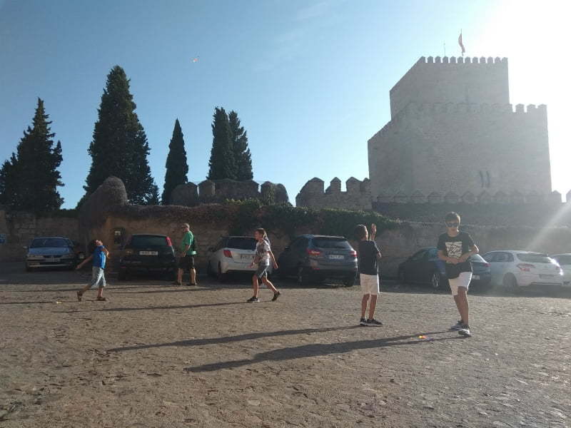 ciudad rodrigo con niños