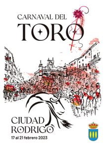 cartel del carnaval en Ciudad Rodrigo 2023