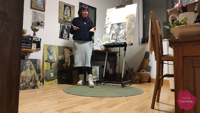El artista Zacarías González