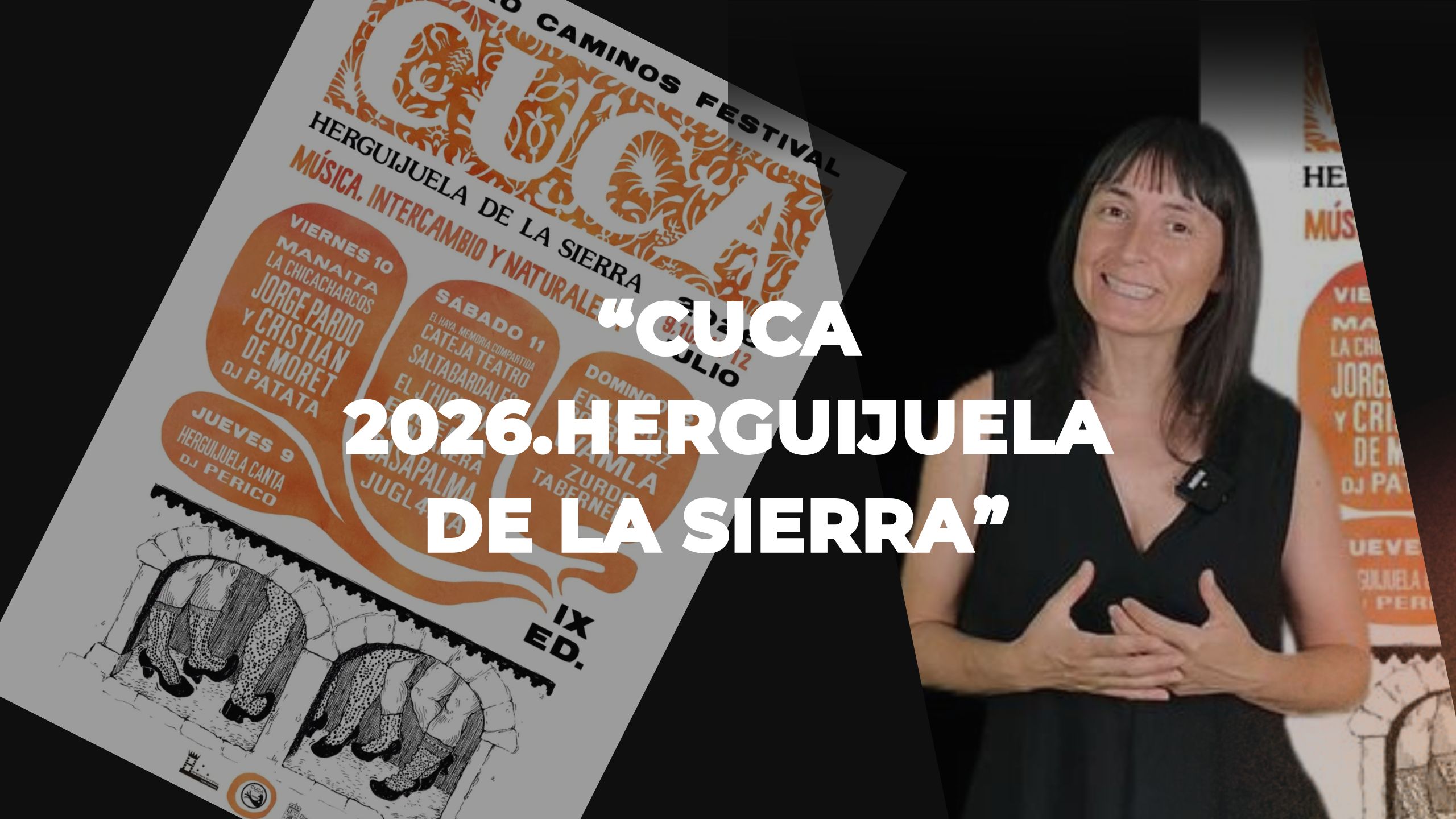 Festival CUCA 2026 en Herguijuela de la Sierra en la Sierra de Francia